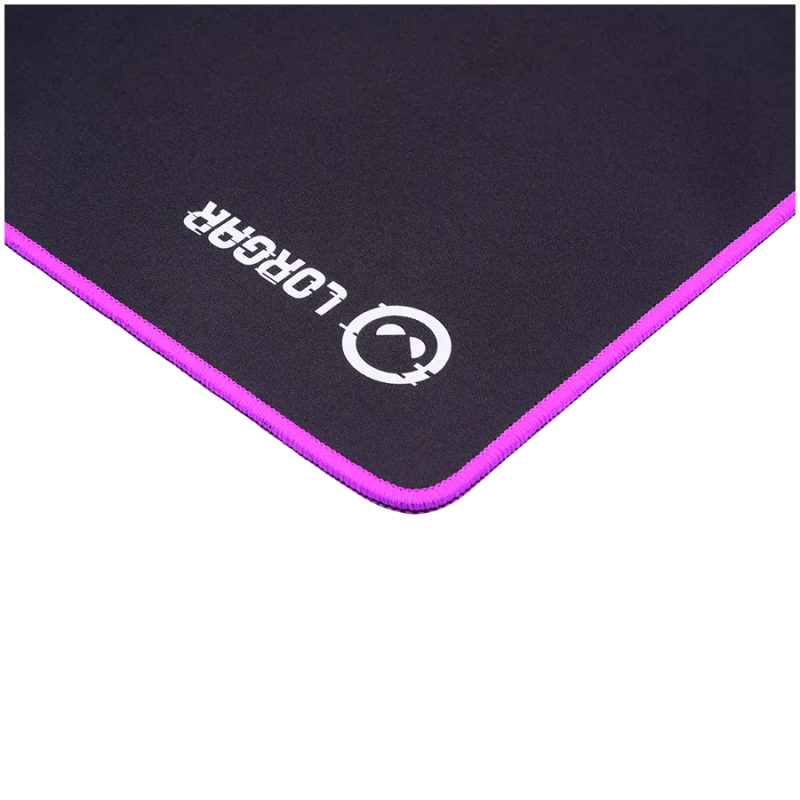 Lorgar Main 319, Gaming mouse pad, High-speed surface, Purple anti-slip rubber base, size: 900mm x 360mm x 3mm, weight 0.6kg - 1