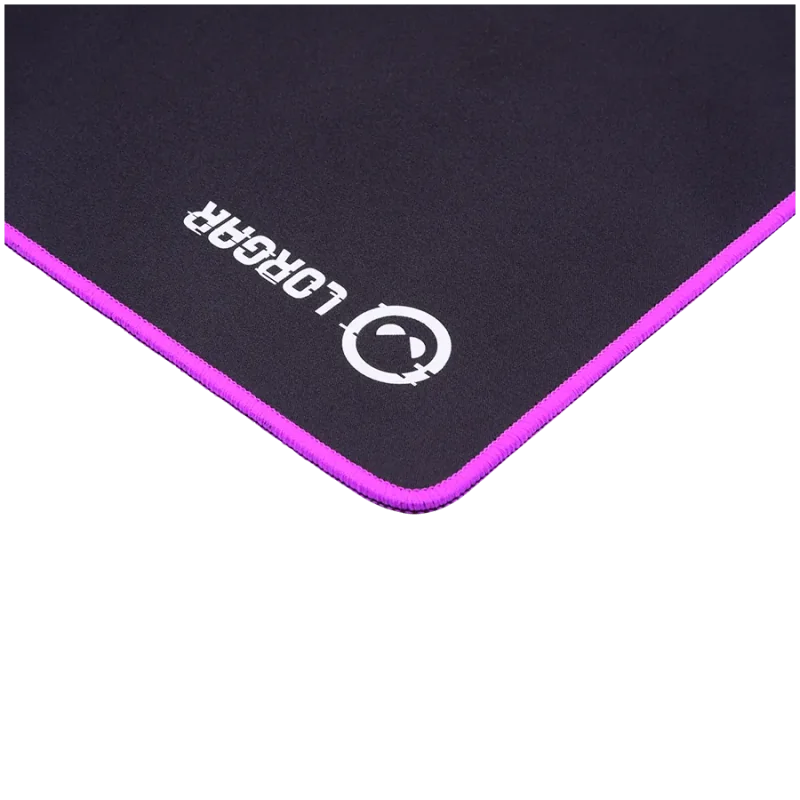 Lorgar Main 319, Gaming mouse pad, High-speed surface, Purple anti-slip rubber base, size: 900mm x 360mm x 3mm, weight 0.6kg - 1