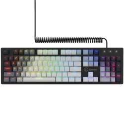 LORGAR Azar 514, Wired mechanical gaming keyboard, RGB backlight, 1680000 colour variations, 18 modes, keys number: 104, 50M cli