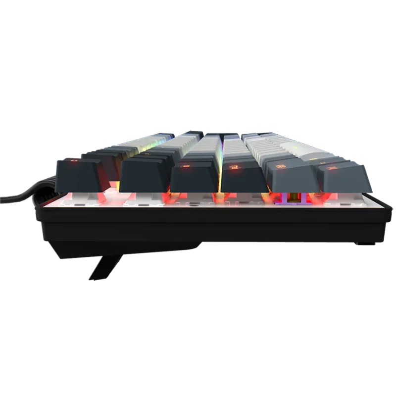 LORGAR Azar 514, Wired mechanical gaming keyboard, RGB backlight, 1680000 colour variations, 18 modes, keys number: 104, 50M cli