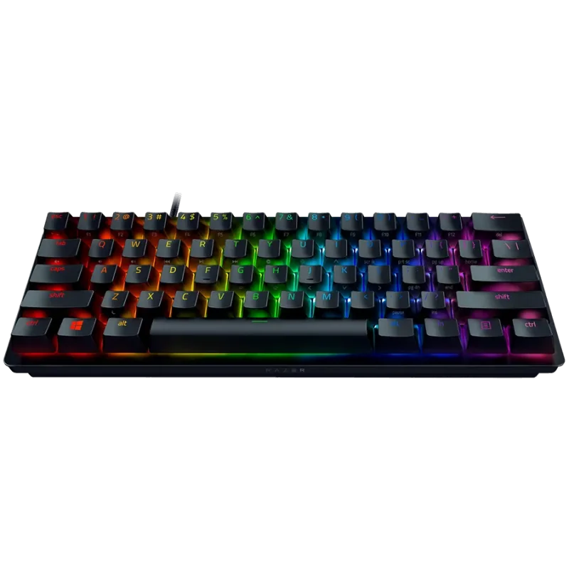 Huntsman V3 Pro Mini - US Layout, Gaming Keyboard, Analog Optical Switch Gen-2, 60% size, Razer Chroma™ RGB, Detachable Type C C
