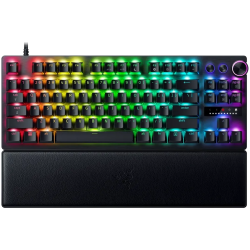 Razer Huntsman V3 Pro Tenkeyless, Gaming keyboard, Analog Optical Switch gen2, Razer Chroma RGB, Magnetic Firm Leatherette Wrist