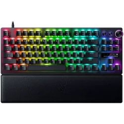 Razer Huntsman V3 Pro Tenkeyless, Gaming keyboard, Analog Optical Switch gen2, Razer Chroma RGB, Magnetic Firm Leatherette Wrist