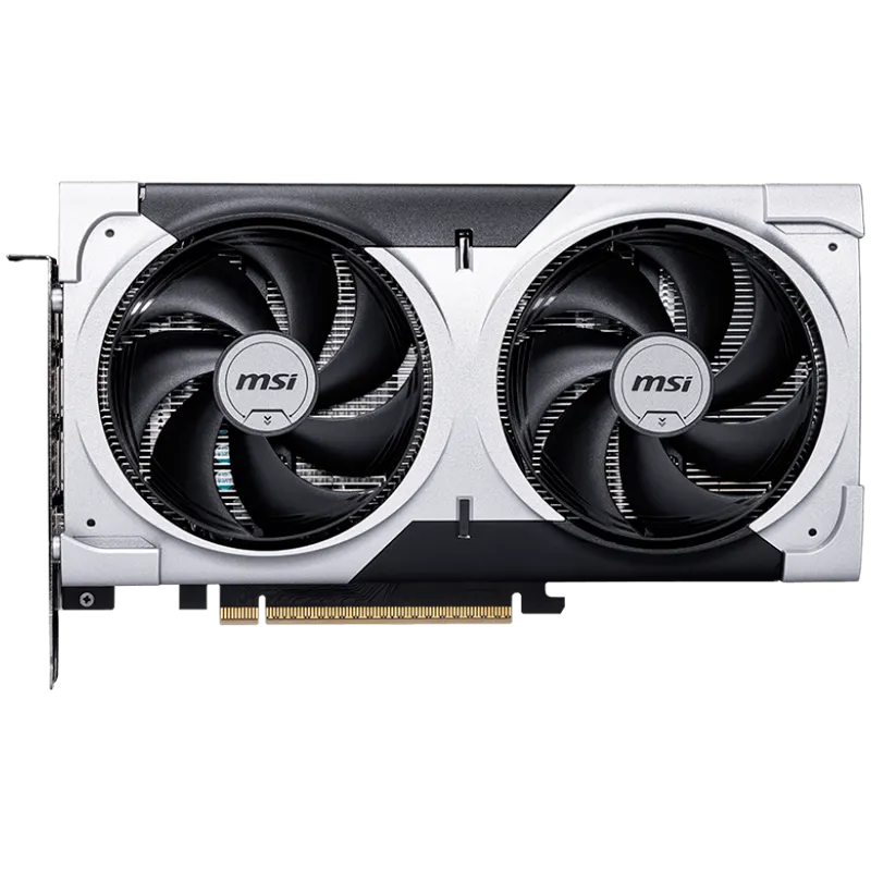 MSI Video Card NVIDIA GeForce RTX 5060 Ti 8G VENTUS 2X OC PLUS, 8GB GDDR7, 128-bit, 2617 MHz Boost, 4608 CUDA Cores, PCIe 5.0 (x