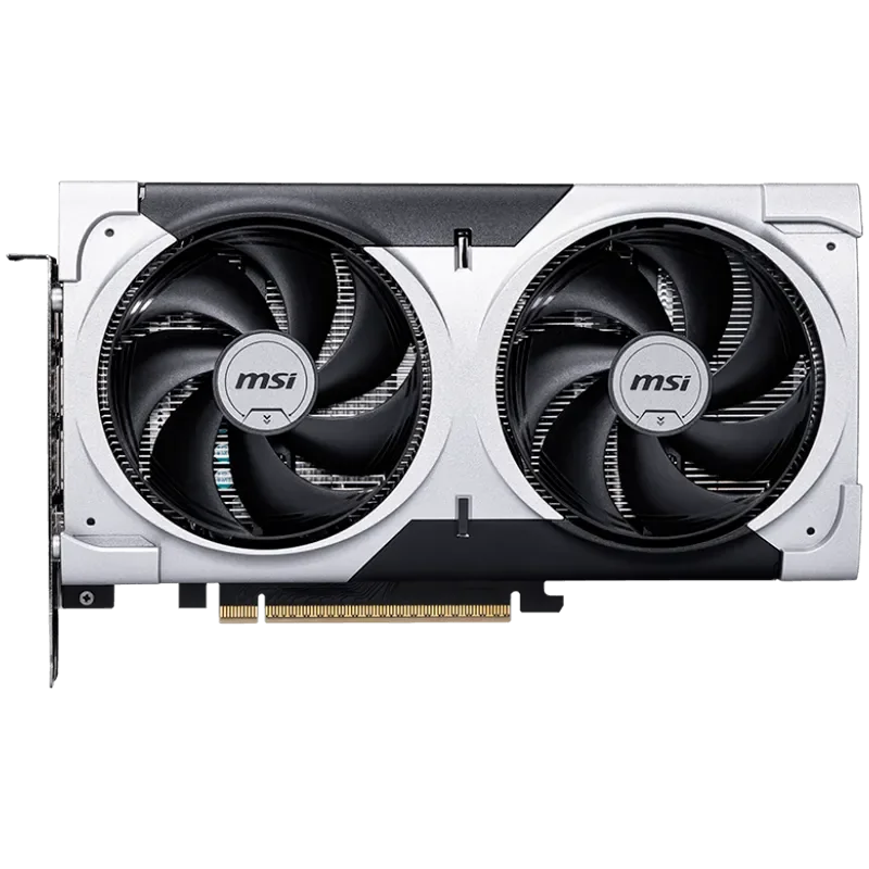 MSI Video Card NVIDIA GeForce RTX 5060 Ti 8G VENTUS 2X OC PLUS, 8GB GDDR7, 128-bit, 2617 MHz Boost, 4608 CUDA Cores, PCIe 5.0 (x