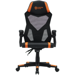 CANYON gaming chair Flow MCH01 Mesh Black Orange - 1