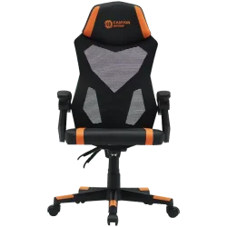 CANYON gaming chair Flow MCH01 Mesh Black Orange - 1