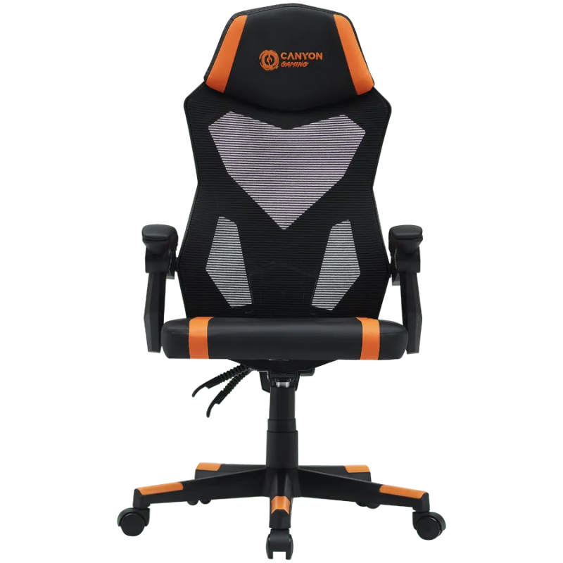 CANYON gaming chair Flow MCH01 Mesh Black Orange - 1