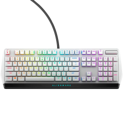 Alienware 510K Low-profile RGB Mechanical Gaming Keyboard - AW510K (Lunar Light) - 1