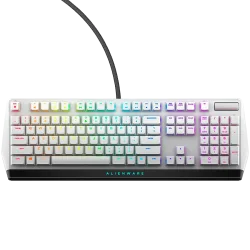 Alienware 510K Low-profile RGB Mechanical Gaming Keyboard - AW510K (Lunar Light) - 1
