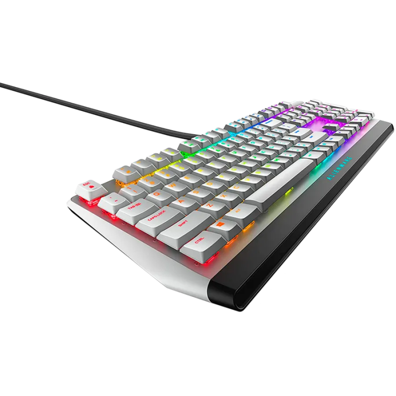 Alienware 510K Low-profile RGB Mechanical Gaming Keyboard - AW510K (Lunar Light) - 1
