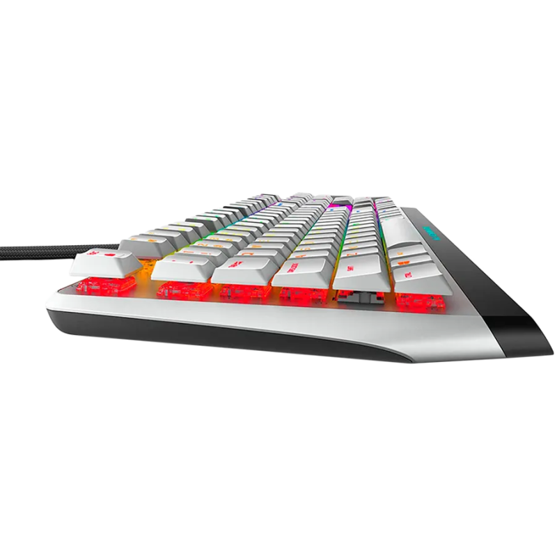 Alienware 510K Low-profile RGB Mechanical Gaming Keyboard - AW510K (Lunar Light) - 1