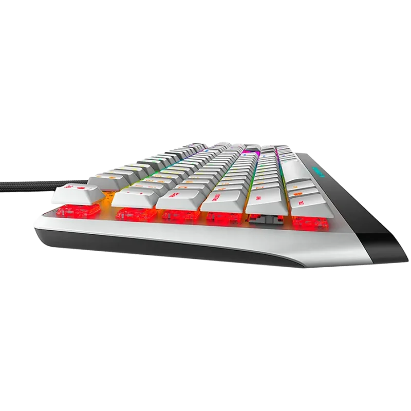 Alienware 510K Low-profile RGB Mechanical Gaming Keyboard - AW510K (Lunar Light) - 1