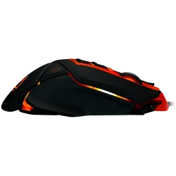 CANYON Optical gaming mouse, adjustable DPI setting 800/1000/1200/1600/2400/3200/4800/6400, LED backlight, moveable weight slot 