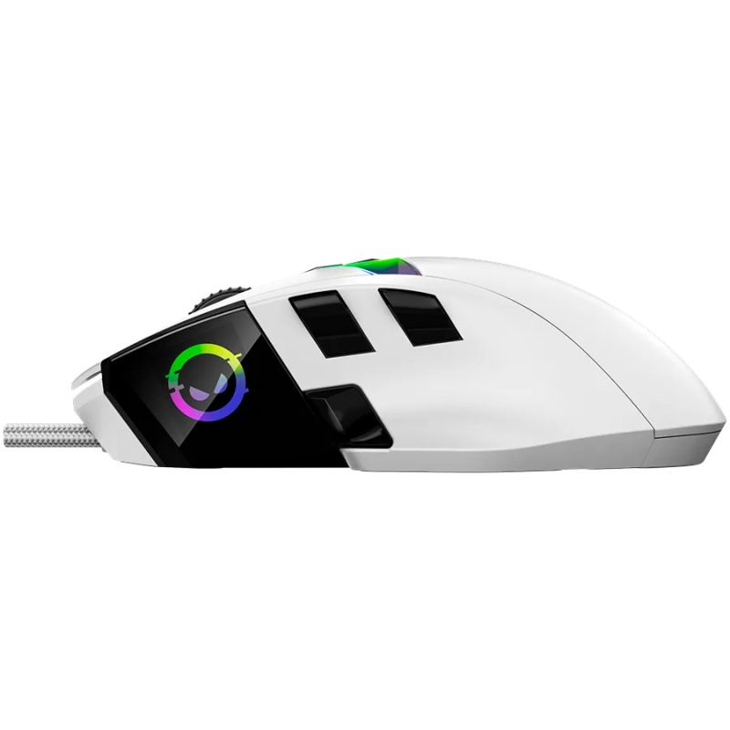 LORGAR MSP80, 8000 Hz Gaming Mouse Pro, White - 1