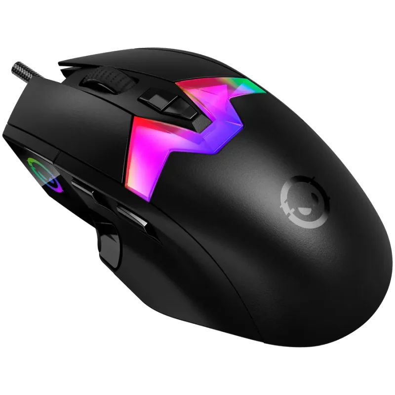 LORGAR MSP80, 8000 Hz Gaming Mouse Pro, Black - 1