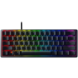 Razer Huntsman Mini - Clicky Optical (Purple Switch) - US - Black, Gaming Keyboard, Razer™ Optical Switches, size 60%, RGB Chrom
