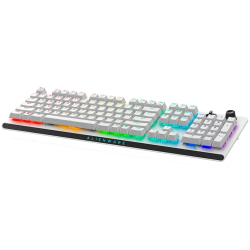 Alienware Tri-Mode Wireless Gaming Keyboard - AW920K (Lunar Light) - 1