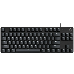 LOGITECH G413 TKL SE Corded Mechanical Gaming Keyboard - BLACK - US INT'L - USB - TACTILE - 1