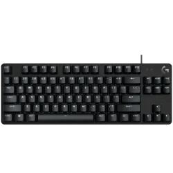 LOGITECH G413 TKL SE Corded Mechanical Gaming Keyboard - BLACK - US INT'L - USB - TACTILE - 1