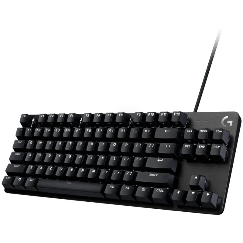 LOGITECH G413 TKL SE Corded Mechanical Gaming Keyboard - BLACK - US INT'L - USB - TACTILE - 1
