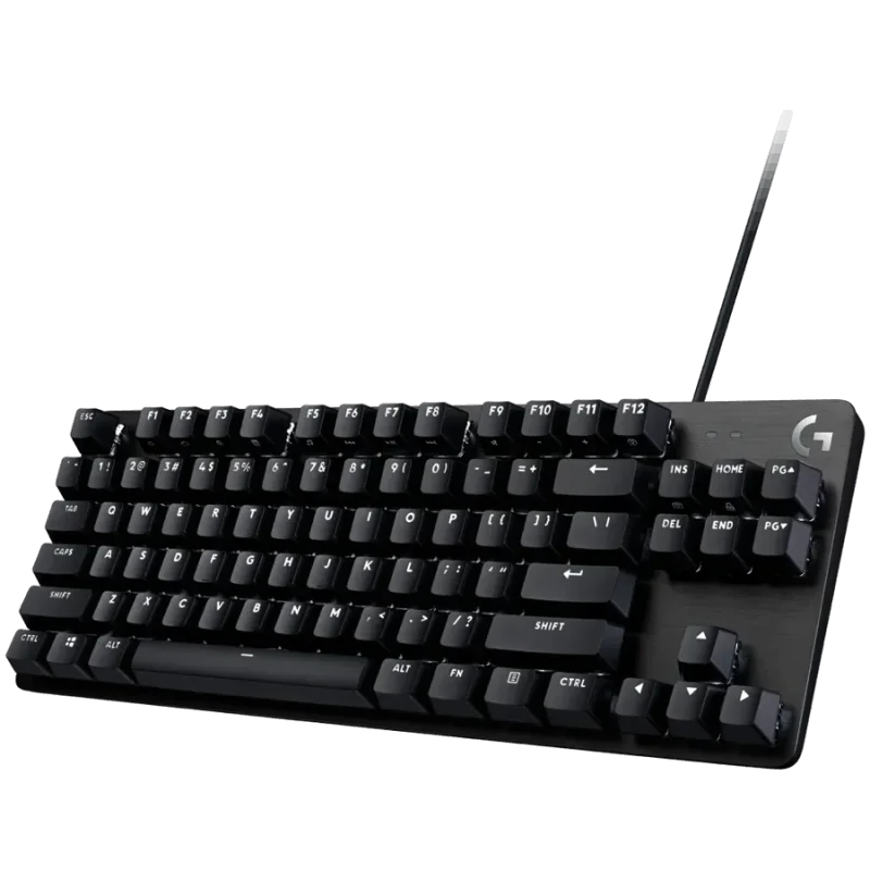 LOGITECH G413 TKL SE Corded Mechanical Gaming Keyboard - BLACK - US INT'L - USB - TACTILE - 1