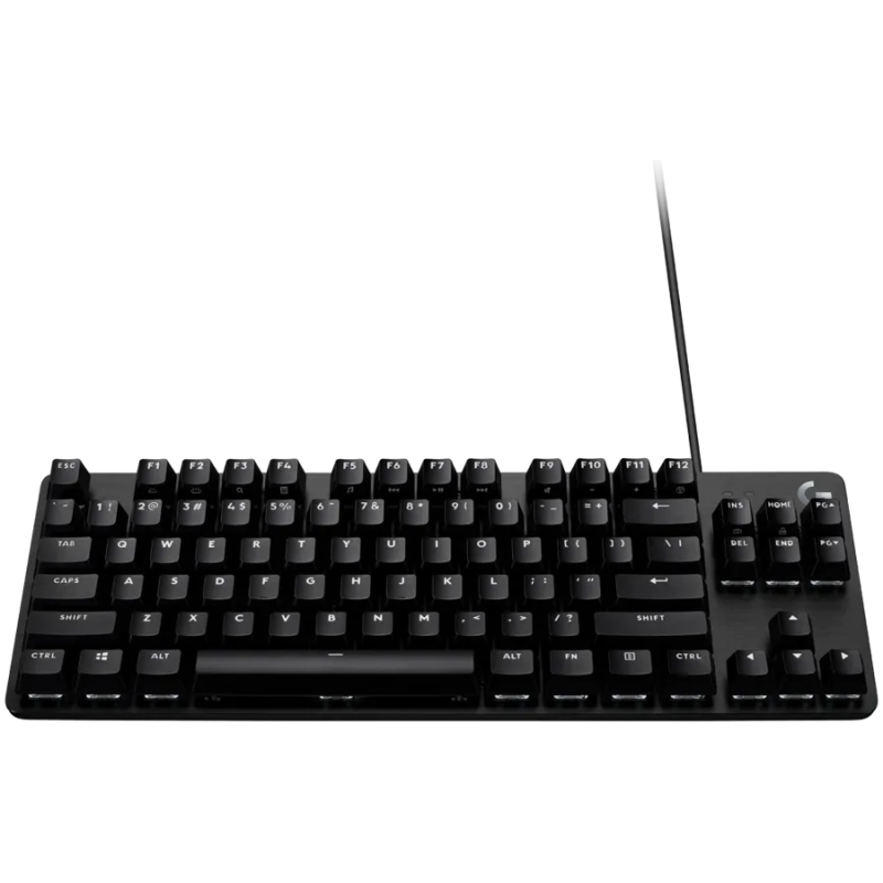 LOGITECH G413 TKL SE Corded Mechanical Gaming Keyboard - BLACK - US INT'L - USB - TACTILE - 1