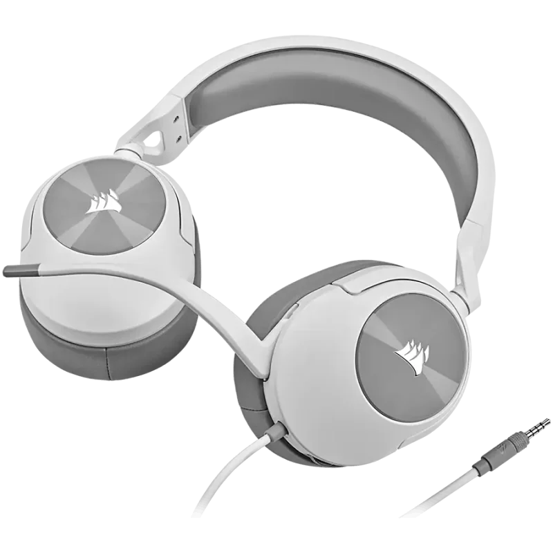 CORSAIR HS55 Stereo Headset, White - 1