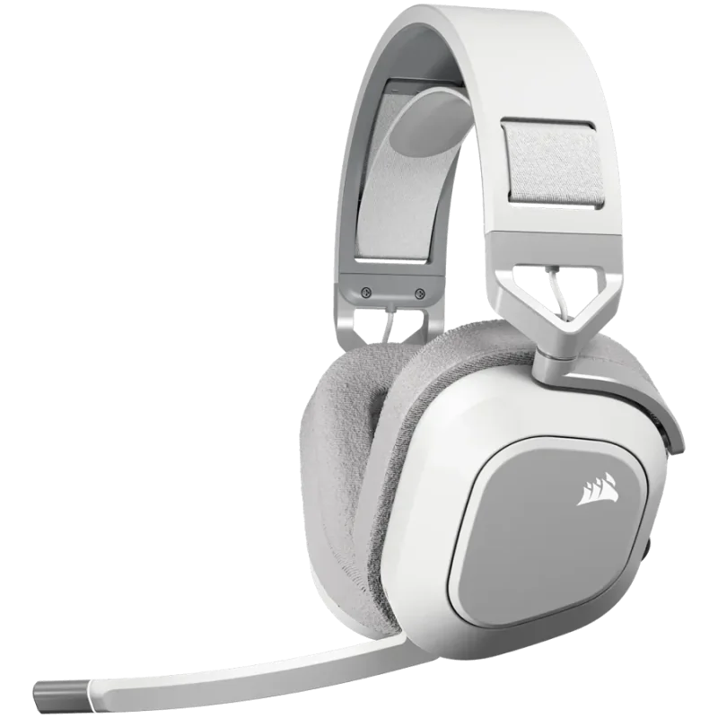 CORSAIR HS80 MAX Wireless Headset, White - EU - 1