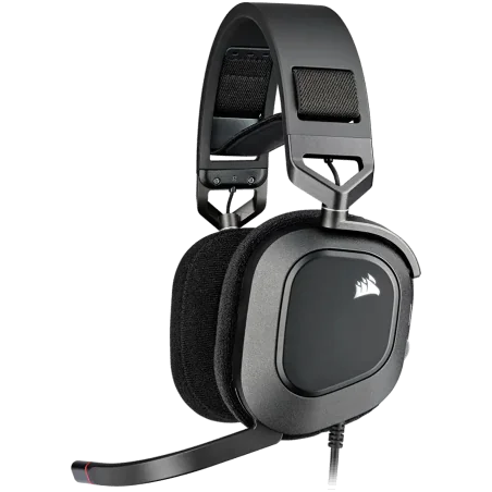 CORSAIR HS80 RGB USB Headset, Carbon - EU - 1