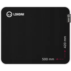 Lorgar Legacer 755, Gaming mouse pad, Ultra-gliding surface, Purple anti-slip rubber base, size: 500mm x 420mm x 3mm, weight 0.4