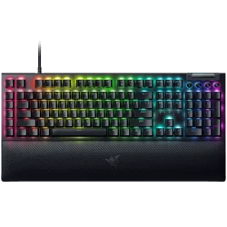 Razer BlackWidow V4 Mechanical Gaming Keyboard, US Layout, Green Switch, Razer Chroma™ RGB, 6 Macro Keys, Lubricated Stabilizers