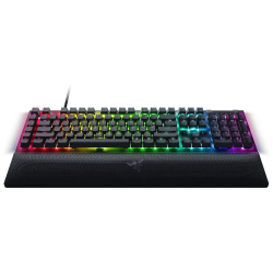 Razer BlackWidow V4 Mechanical Gaming Keyboard, US Layout, Green Switch, Razer Chroma™ RGB, 6 Macro Keys, Lubricated Stabilizers