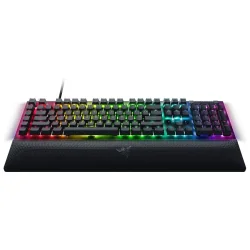 Razer BlackWidow V4 Mechanical Gaming Keyboard, US Layout, Green Switch, Razer Chroma™ RGB, 6 Macro Keys, Lubricated Stabilizers