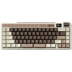 ROYAL KLUDGE RK M70 Mocha Grey Gaming Keyboard Cream switch - 1