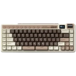 ROYAL KLUDGE RK M70 Mocha Grey Gaming Keyboard Cream switch - 1
