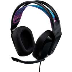 LOGITECH G335 Wired Gaming Headset - BLACK - 3.5 MM - 1