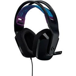 LOGITECH G335 Wired Gaming Headset - BLACK - 3.5 MM - 3