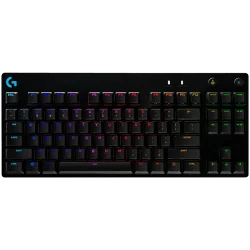 LOGITECH G PRO X TKL LIGHTSPEED Mechanical Gaming Keyboard - BLACK - US INT'L - TACTILE - 1