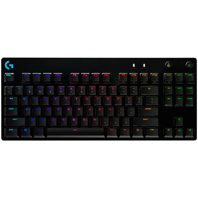 LOGITECH G PRO X TKL LIGHTSPEED Mechanical Gaming Keyboard - BLACK - US INT'L - TACTILE - 1