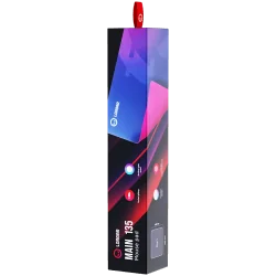 Lorgar Main 135, Gaming mouse pad, High-speed surface, Purple anti-slip rubber base, size: 500mm x 420mm x 3mm, weight 0.41kg - 