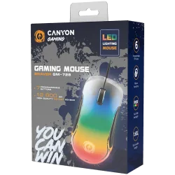 CANYON mouse Braver GM-728 LED Crystal 7buttons Wired Black - 4
