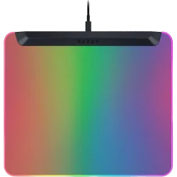 Razer Firefly V2 Pro, Fully Illuminated RGB Gaming Mouse Mat, Edge-to-Edge Backlit Design, 15-Zone Chroma Lighting, Integrated U