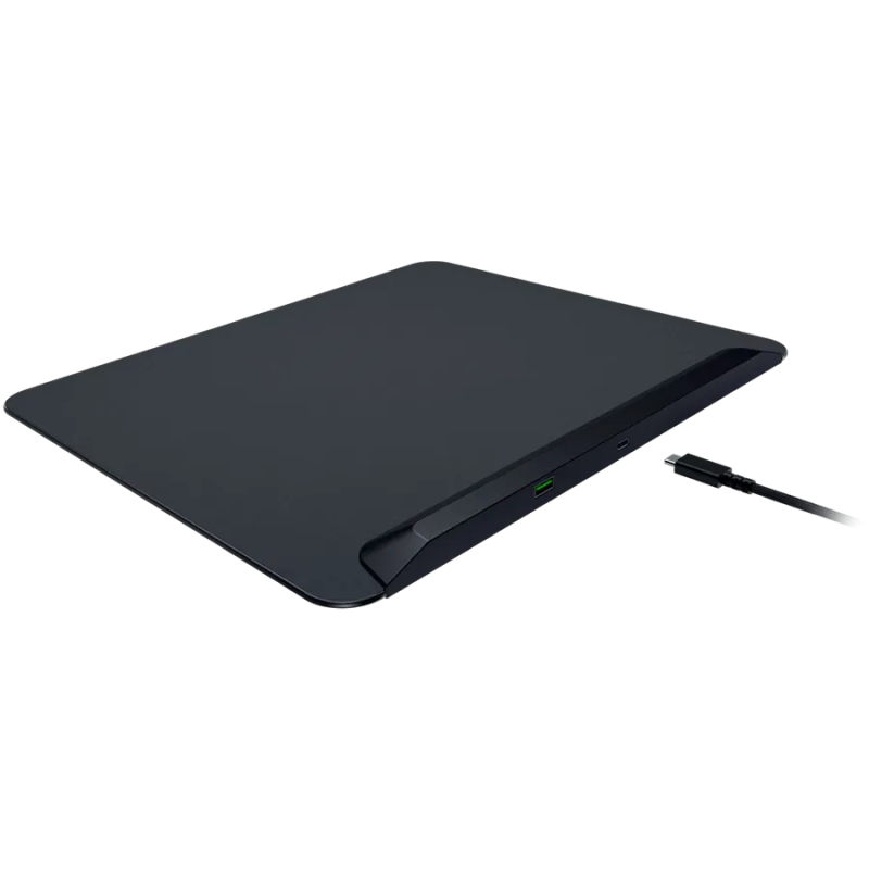 Razer Firefly V2 Pro, Fully Illuminated RGB Gaming Mouse Mat, Edge-to-Edge Backlit Design, 15-Zone Chroma Lighting, Integrated U