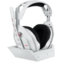 LOGITECH Astro A50 LIGHTSPEED Wireless Gaming Headset + Base Station - WHITE - 2.4GHZ - PLUGC - EMEA28-935 - 1