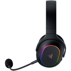 Razer Barracuda X Chroma, Gaming Headset, Black, Oval Ear Cushions, 2.4 GHz Wireless / Bluetooth, Breathable Fabric with Memory 