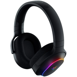 Razer Barracuda X Chroma, Gaming Headset, Black, Oval Ear Cushions, 2.4 GHz Wireless / Bluetooth, Breathable Fabric with Memory 