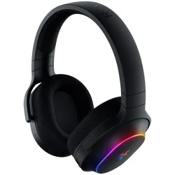 Razer Barracuda X Chroma, Gaming Headset, Black, Oval Ear Cushions, 2.4 GHz Wireless / Bluetooth, Breathable Fabric with Memory 