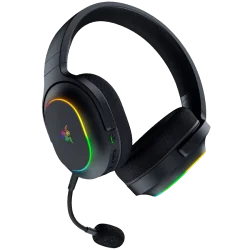 Razer Barracuda X Chroma, Gaming Headset, Black, Oval Ear Cushions, 2.4 GHz Wireless / Bluetooth, Breathable Fabric with Memory 