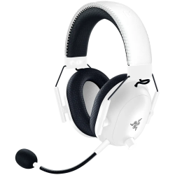 BlackShark V2 Pro (2023) - White, Wireless Gaming Headset, Razer TriForce Titanium Driver 50 mm, Oval Ear Cushions, Detachable S